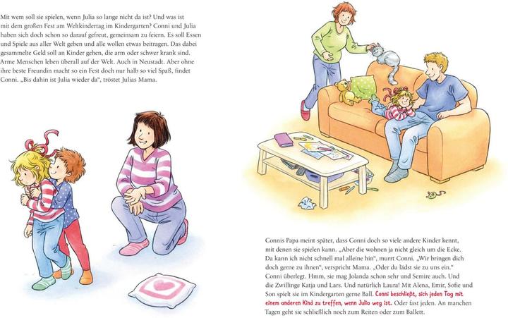 Produktbild Conni-Bilderbücher: Conni und der Weltkindertag (Deutsch, Janina Görrissen, Liane Schneider, 2024)