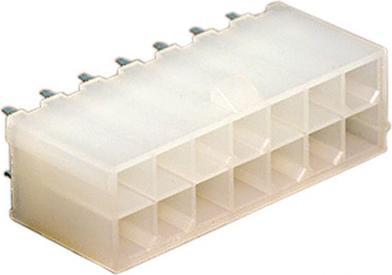Image du produit Molex Barrette à broches, connecteur, 9A, 600V, nombre de contacts - 14