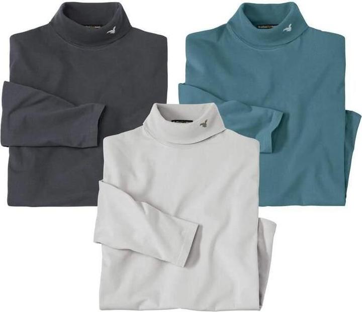 Produktbild Atlas For Men Rollkragenpullover (3erPack) (XXL)