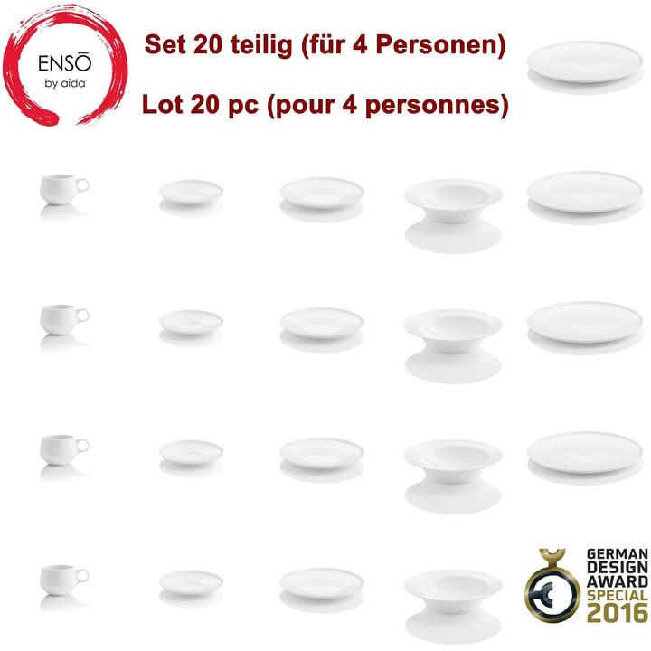Actual product image Aida Enso (40 Piece)