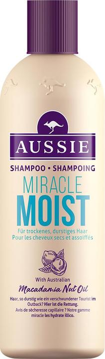 Image du produit Aussie Miracle Moist (300 ml, Shampoing liquide)