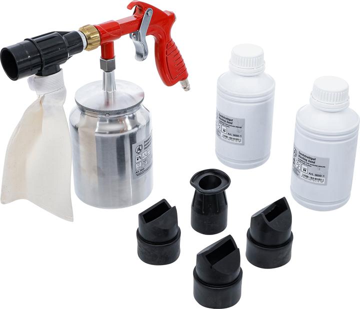 Actual product image BGS Compressed air sandblasting gun, incl. accessories