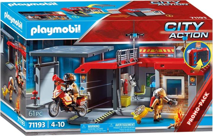 Immagine prodotto Playmobil 71193 Stazione dei pompieri (71193, Playmobil Città d'azione)