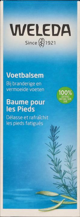 Produktbild Weleda Fussbalsam (Fusscrème & Fussgel, 75 ml)