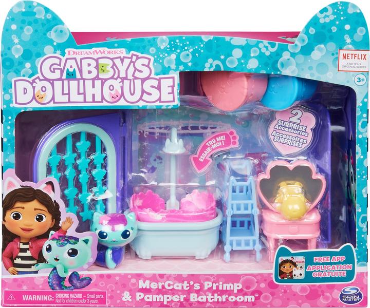 Produktbild Gabby's Dollhouse Deluxe Room MerCat's Bathroom