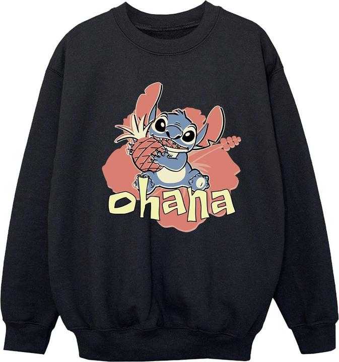 Disney Lilo And Stitch Ohana Pineapple Sweatshirt Mädchen
