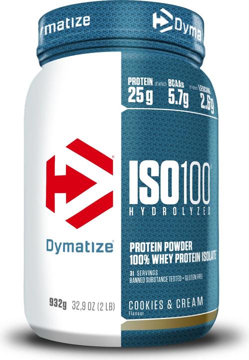 Immagine prodotto Dymatize Iso 100 Cookie & Cream (Biscotti e panna, 1 pz., 932 g)
