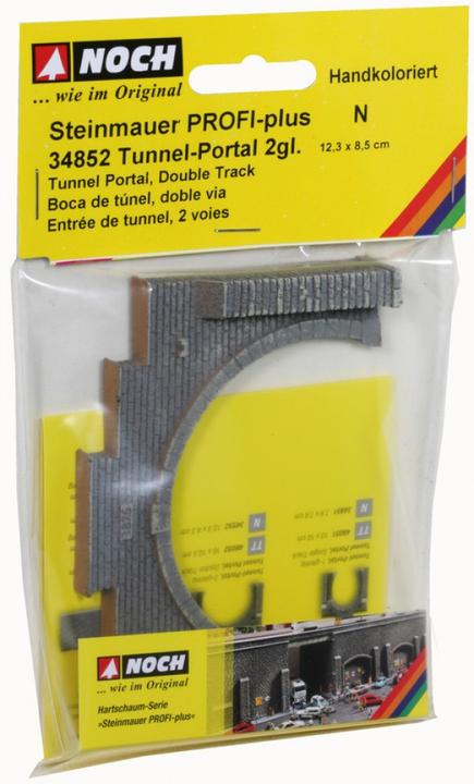 Actual product image Noch N Tunnel portal PROFI plus 2gl