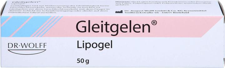 Produktbild Dr. Wolff Gleitgelen Lipogel, 50 g GEL (Intimgel)