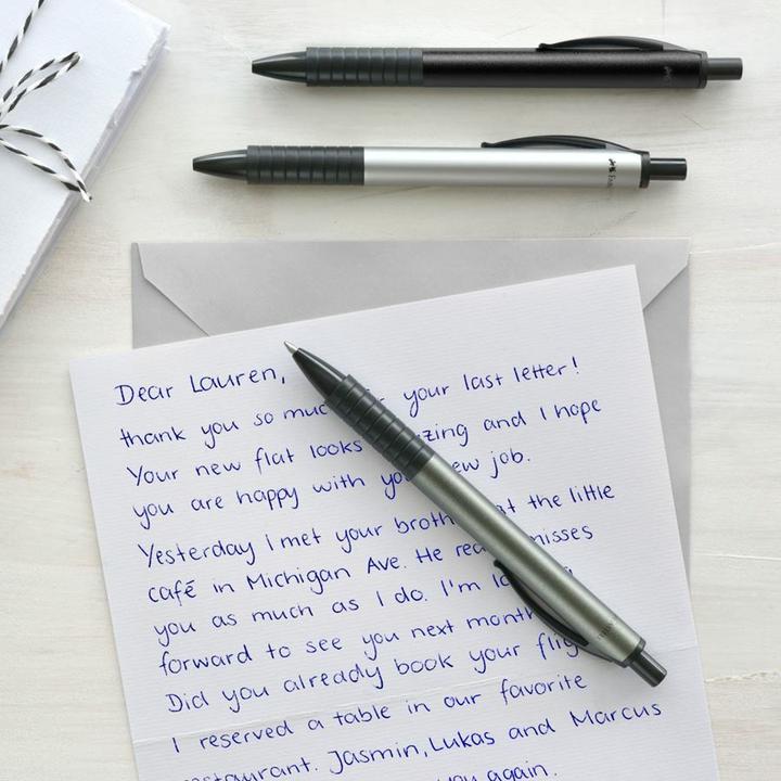 Image du produit Faber-Castell BASIC M - Stylo à bille (Noir, 1 x)