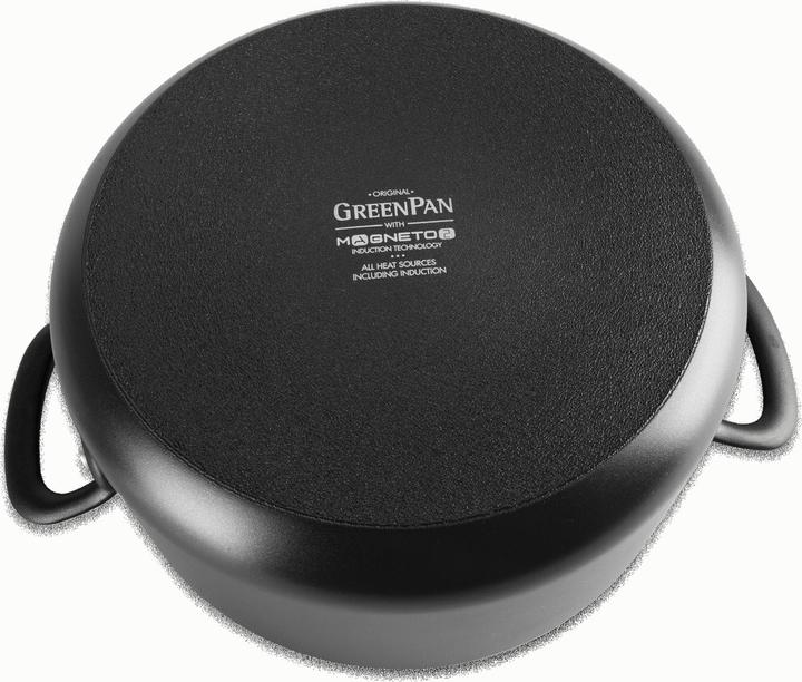 Produktbild Greenpan Topf mit Deckel CRAFT 24 cm – 4,9 l (Kochtopf, Aluminium)