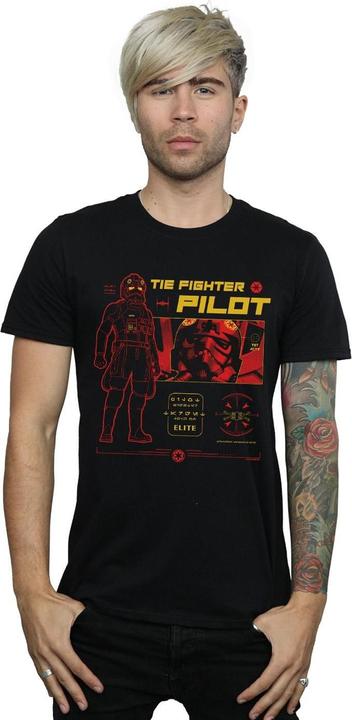 Produktbild Star Wars Tie Fighter Pilot TShirt (S)