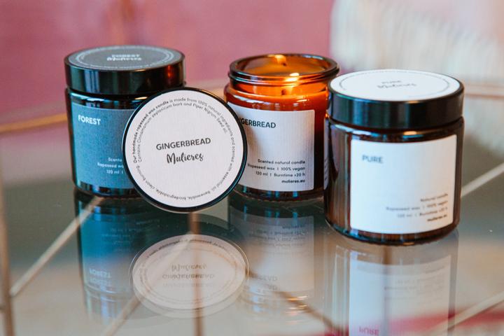 Produktbild Mulieres Natürliche Duftkerze Forest