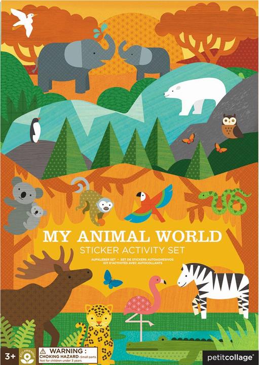 Produktbild Petitcollage Sticker Activity Set Tiere