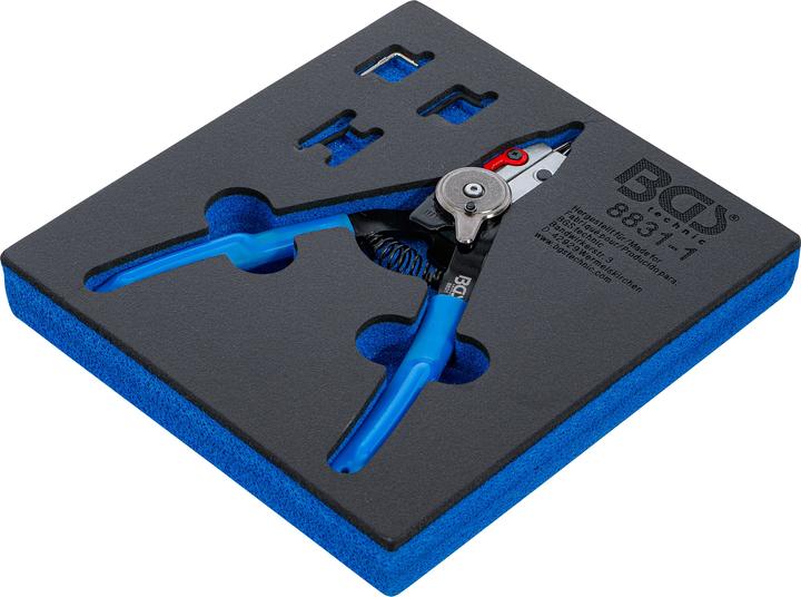 Produktbild BGS Sprengringzange für Aussen-/Innensprengringe auswechselbare Spitzen 180 mm (180 mm)