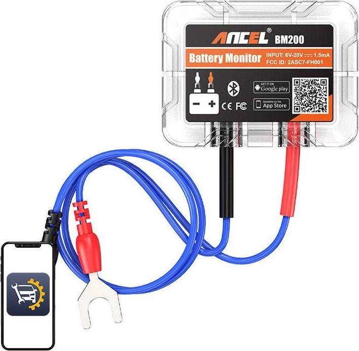 Immagine prodotto Ancel Tester batteria Bluetooth BM200