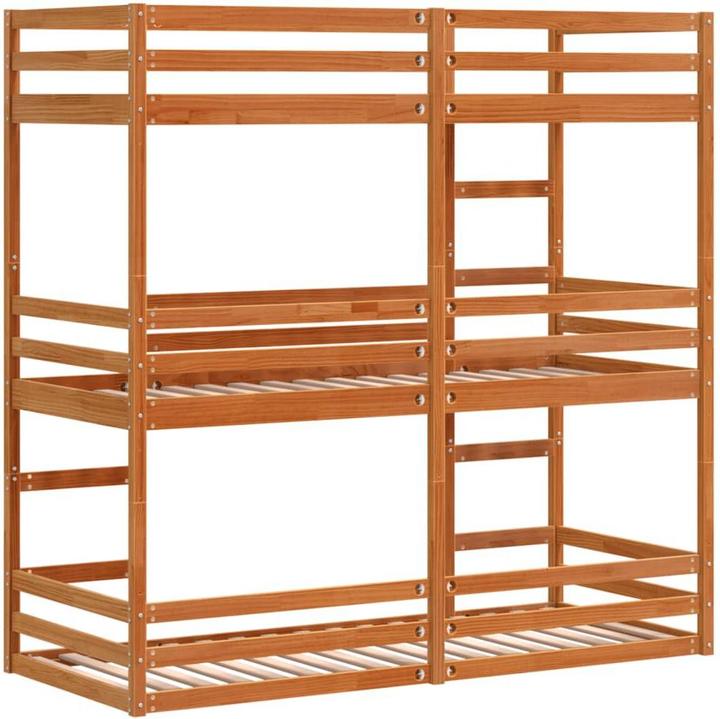 Image du produit VidaXL Lit superposé triple (80 x 200 cm)