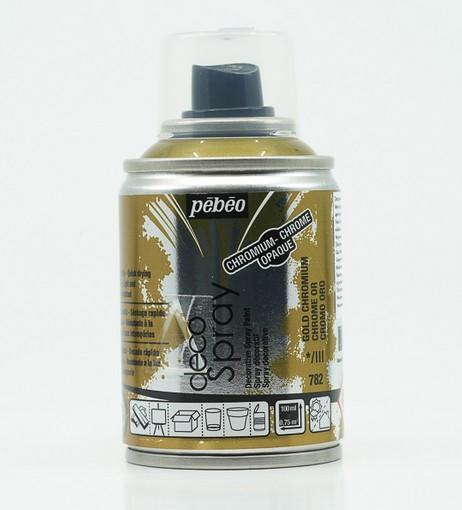 Produktbild Pebeo Decospray Chrom Acrylfarben (Chrom Gold, 100 ml)