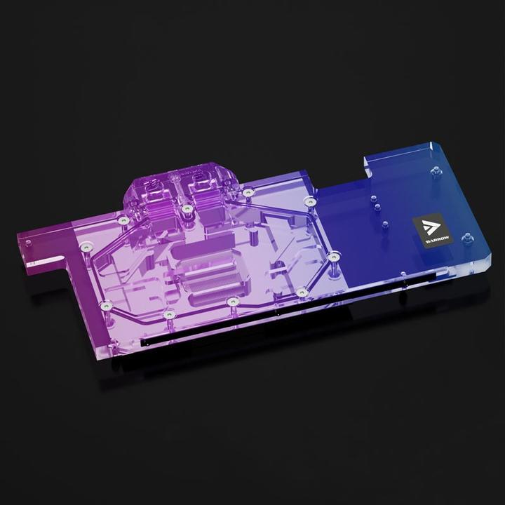 Produktbild Barrow LRC2.0 full coverage GPU Water Block for ASUS TUF 3070 Aurora RGB - Acryl
