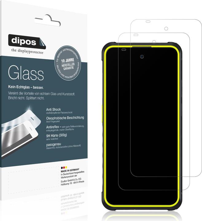 Produktbild Dipos Anti-Shock Displayschutz Matt 9H (1 Stück, Ulefone Armor X)