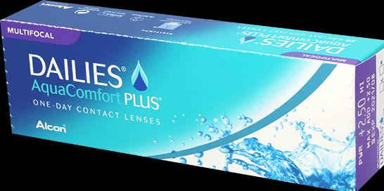 Produktbild Dailies AquaComfort PLUS Multifocal (30 Stück, Tageslinse, Multifokal)