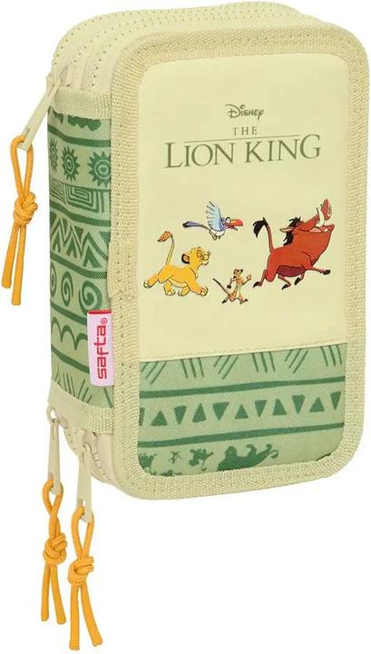 Produktbild Safta Der König der Löwen "Mufasa" - Etui inkl. Stifte, Spitzer, Lineal und Radiergummi (37 Teile)