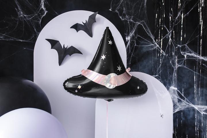 Immagine prodotto Partydeco Palloncini in foil con cappello da strega Streghe e festa di Halloween (1 x)