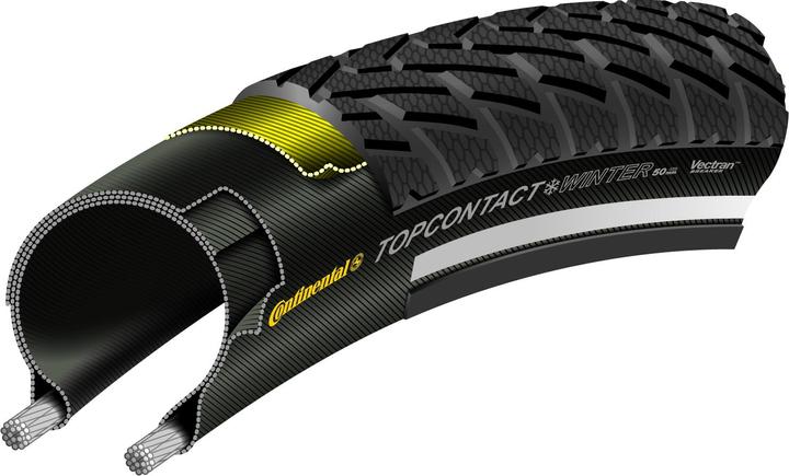 Actual product image Continental Top Contact Winter II Premium (26 x 2.20, 55-559)