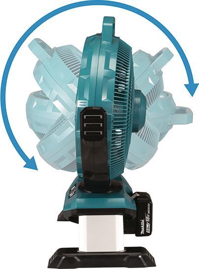 Immagine prodotto Makita Ventilatore a batteria da 18V DCF301Z (52 dB)