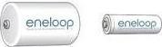 Actual product image Panasonic Eneloop Mono Adapter D (2 pcs., AA, Rechargeable battery)