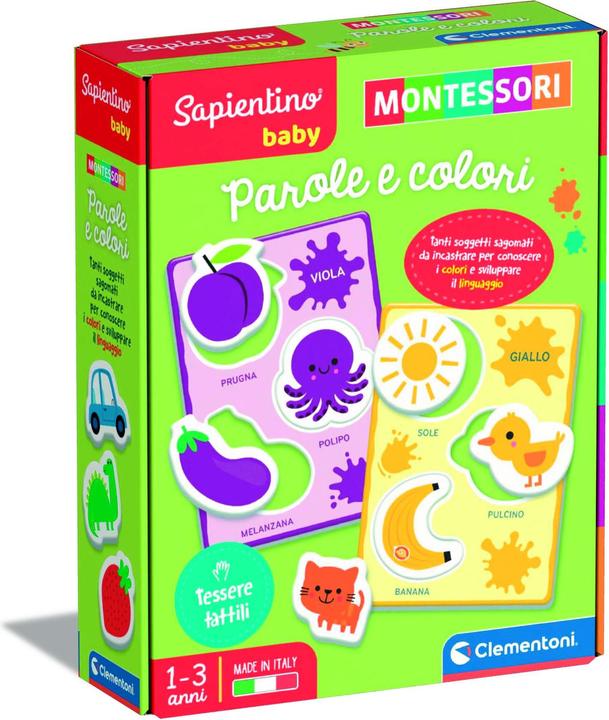Immagine prodotto Clementoni Sapientino Montessori Parole e Colori (Inglese)