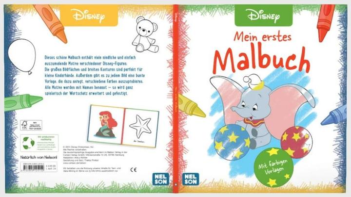 Image du produit Disney : Mon premier livre de coloriage
