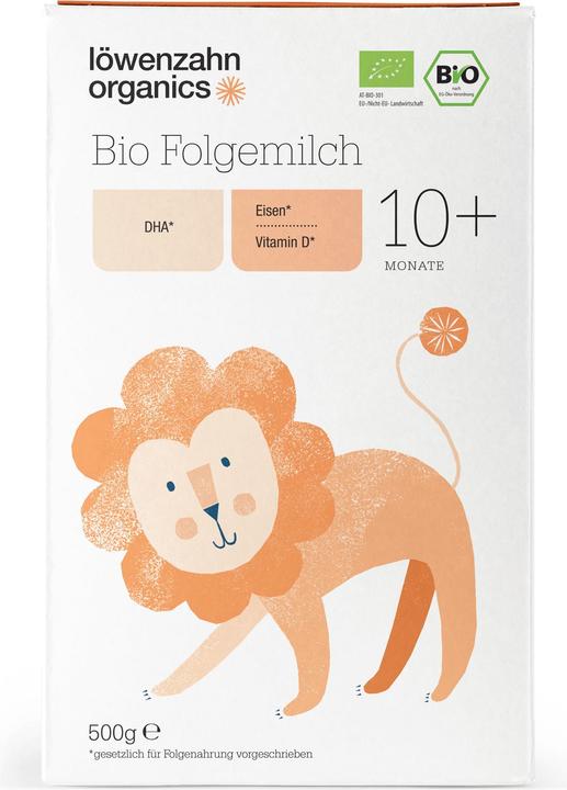 Löwenzahn Organics Folgemilch (500 g, ab 10 Monaten)