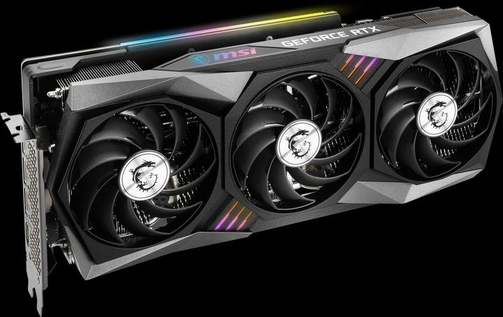 Actual product image MSI GeForce RTX 3060 Ti GAMING X TRIO (8 GB)