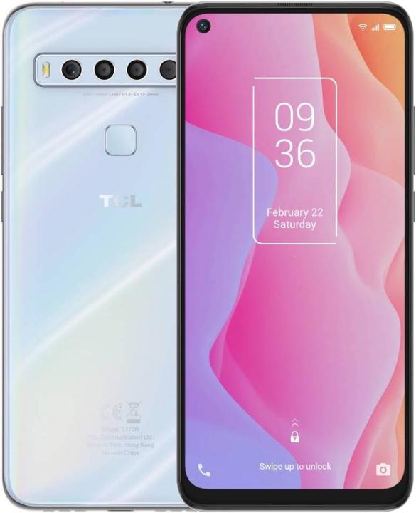 Immagine prodotto TCL T10L (64 GB, Arctic White, 6.53", Doppia SIM Ibrida, 48 Mpx, 4G)