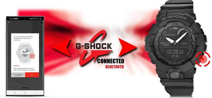Image du produit G-Shock Gba-800-1aer (Montre de sport, Montre numérique, Montre analogique, Montre connectée, Chronographe, 49 mm)