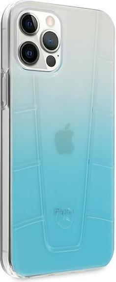 Immagine prodotto Mercedes MEHCP12LCLGBL Custodia rigida per iPhone 12 Pro Max 6,7" blu / blu, linea chiara (Apple iPhone 12 Pro Max)