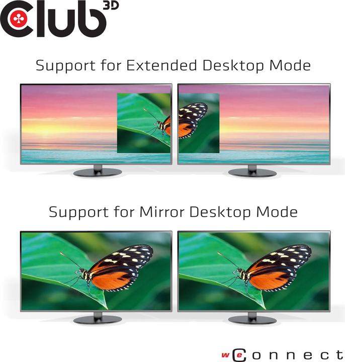 Actual product image Club 3D CSV-1562 (USB-C, 5 Ports)