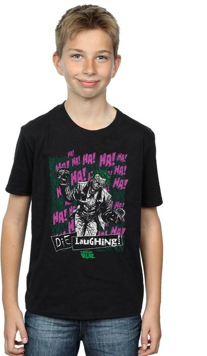 Produktbild Justice League Joker Die Laughing TShirt Jungen (140, 146)