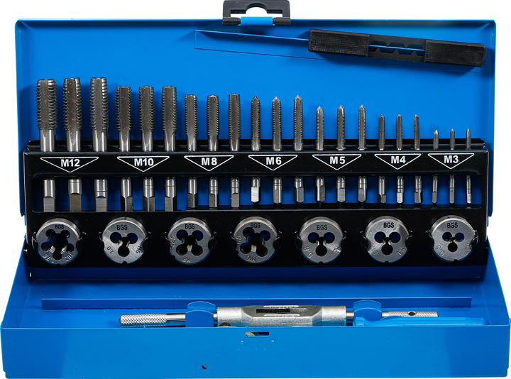 Produktbild BGS Gewindeschneid-Satz M3 - M12 32-tlg.
