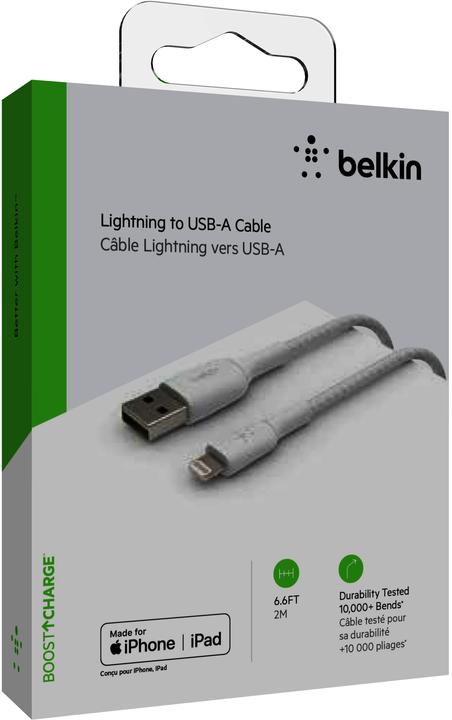 Immagine prodotto Belkin USB - Lightning (2 m, USB 2.0)