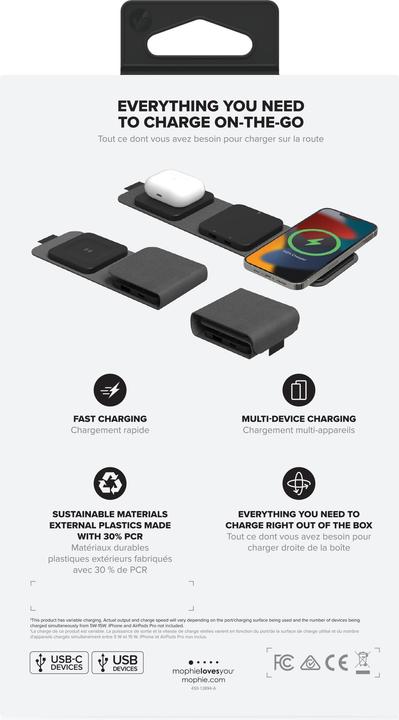Immagine prodotto Zagg Mophie Unv Wrls Snap+ Multi (15 W)