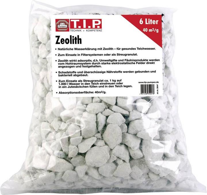 Actual product image T.I.P. Zeolite pond care products