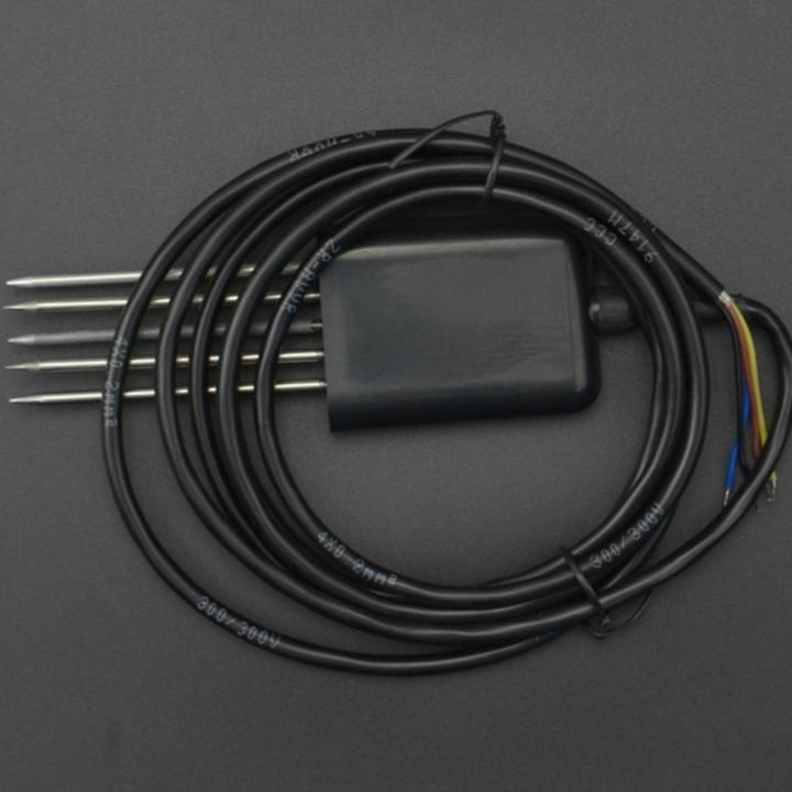 Produktbild DFRobot RS485 4-in-1 EC-pH-Temperatur- und Bodenfeuchtigkeit Sensor IP68 5-30V