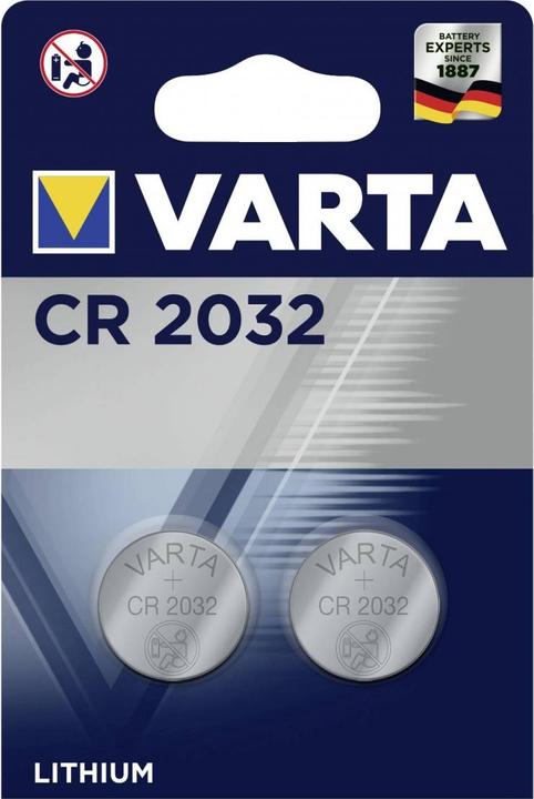 Immagine prodotto Varta Elettronica CR2032 (2 pz., CR2032, 230 mAh)