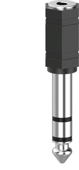 Image du produit Hama Adaptateur audio, fiche jack 3,5 mm - fiche jack 6,3 mm, stéréo