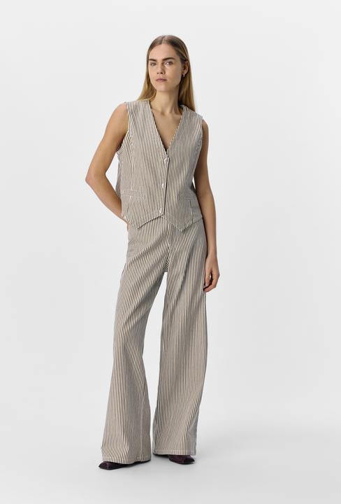Produktbild Object Streifen Jeans mit weitem Bein (XS)
