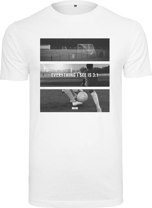 Actual product image Merchcode Football Coming Home 3:1 Tee - 139869 (L)