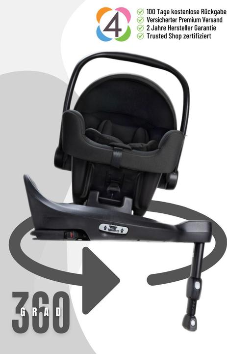 Actual product image Graco SnugLite i-Size Babyschale inkl. SnugTurn Base (Baby car seat, ECE R129/i-Size Standard)