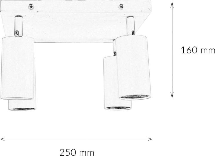 Actual product image Licht-Erlebnisse Spotlight Leo (GU10)